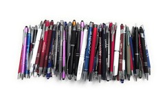 MISPRINT METAL PENS 500 ct Mixed Stylus/Executive/Soft Touch Bulk Click Pen Lot