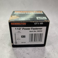 100pcs Remington 1-1/2″ Low Velocity Fasteners FACTORY NEW – #58050-SP150