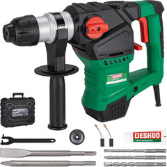 1-1/4″ Heavy Duty Sds-Plus Rotary Hammer Drill for Concrete/Masonry | 12.5 Amp C