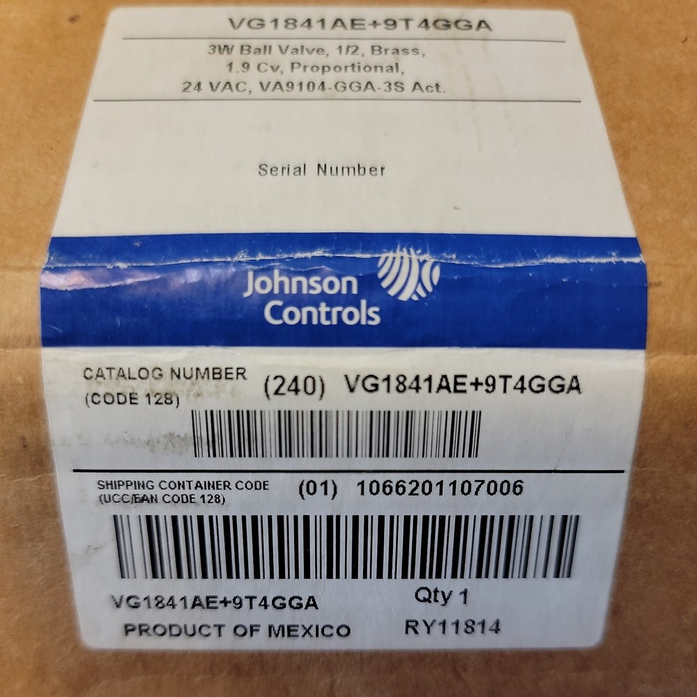 JOHNSON CONTROLS VG1841AE+9T4GGA