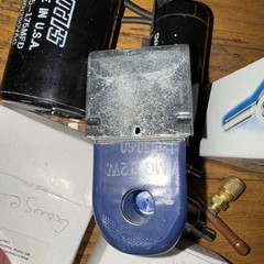 Lot Of HVAC Parts. Capacitors etc I dk what is all there. It is both used/nos
