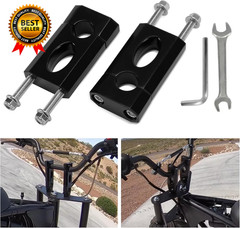 7/8″ Handlebar Risers – 7/8″ 22 Mm Handlebar Mount Clamp Risers for Coleman