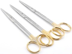 AESCULAP BC242R Durotip Mayo Dissecting STR Scissors TC Tungsten Carbide 6.75″