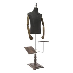 Male Clothing Display Rack Clothing Display Holder Free Stand Height Adjustable