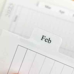 Monthly Planner Refill 5-1/2 x 8-1/2 Two Pages Per Classic/Size 4 2024-2025