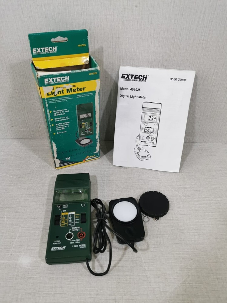 EXTECH Instruments Foot Candle Lux Digital Light Meter 401025