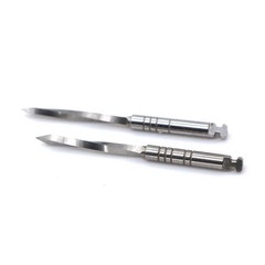 6 Pcs 32mm Dental Endodontic Reamers Drills of Screw Post Stainless Steel #1-#6