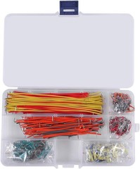 Jumper Wire Kit – 840 Piece Breadboard Jumper Wire Set, 14 Assorted Lengths for