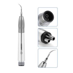 AZDENT Dental Super Sonic Air Scaler Handpiece 2 Holes Scaling Tip G1 G2 G4