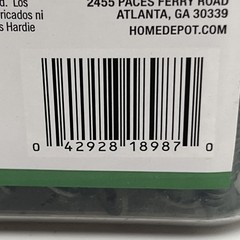 NEW!! Everbilt 575-Pack #9 x 1-5/8” Flat Head T25 Star Drive Cement Board Screw