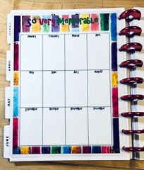 Year in Color Mood Tracker 2 Sided Dashboard 4 use w/ Classic HAPPY Planner~