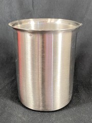 POLAR WARE 18-8 Stainless Steel 600mL Low Form Griffin Beaker Pour Spout 600B