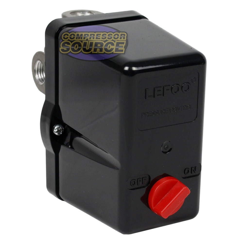 New 4 Port 3 Phase Air Compressor Pressure Switch Control Valve 140-175 PSI