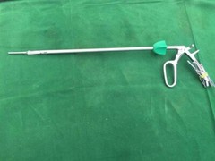 Laparoscopic Laparoscopy Bulldog Clamp Forceps 10mmx330mm 6 Clips