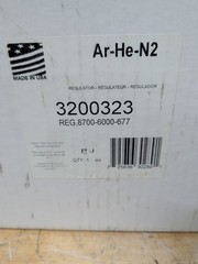 Harris Model 8700-6000-677 Ar, He, Nitrogen Ultra High Delivery Pressure 3200323