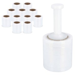 5″ x 1000FT Pallet Wrap Stretch Film Shrink Hand Wrap 1000′ 12 Rolls
