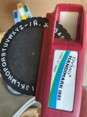 dymo label maker 1885 Vintage Labeling Tape 3/8” Red Yellow Blue Green Lot