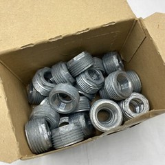 ARLINGTON INDUSTRIES 523 REDUCING BUSHING 1″ x 1-1/2″ FITTING ZINC DIECAST QTY:1