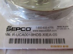 SEPCO SEAL R-UCA0018H0S-XIEA-05 TYPE HOS SIZE 1-1/8 REPAIRED