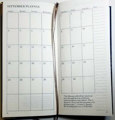2022 Weekly/Monthly Sundial or Smithsonian pocket planners, 3 1/4 in x 6 1/2 in