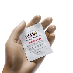 CELOX Granular Hemostat Blood-Clotting Crystals – 3 Count