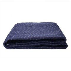 USCC Mega Mover Moving Blankets – 80″ X 72″ – Blue/Light Blue – Single Blanket