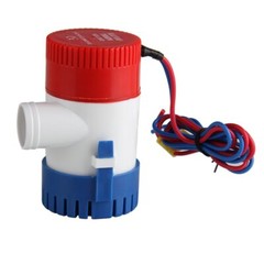 1100GPH 12V Electric Bilge Pump For Boat Marine Submersible Sump Water Transfer