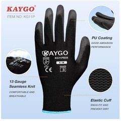 Grip Coated Safety Gloves – Ideal for Manufacturing