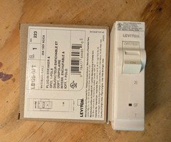 Leviton LB120-GFI 20A 1-Pole Plug-On GFI Circuit Breaker 20A 1-POLE 120V