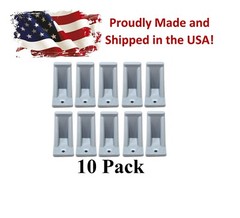 Light Grey Plastic Roof Mini Snow Ice Guard – 10 Pack Prevent Sliding Snow