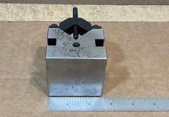 V-Block With Clamp Unmarked