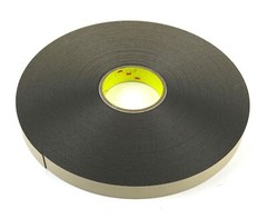 3M 4492B Double Coated Polyethylene Double Sided Black Foam Tape 1 in x 72 Yds