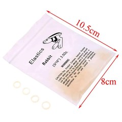Dental Orthodontic Rubber Bands Ortho Elastics Latex Braces 15 Sizes For Choice