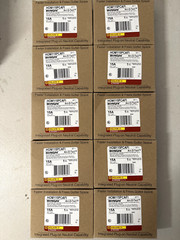 10 PCS Square D HOM115PCAFI HOM115PCAFIC 15A PlugOn Neutral AFCI Circuit Breaker