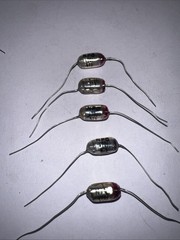470 pF POLYSTYRENE FILM CAPACITOR 160 VOLTS 5% Tolerance New Lot of 5 by NPC