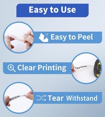 10PK For Brady M21-500-499 Multi-Purpose Nylon Label Tapes For M210, M210-LAB