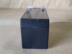 SURPLUS NEW Power Kingdom PS1.2-12 12 Volt 1.2 Ah Sealed Lead Acid Battery