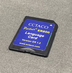 ECTACO Partner ER800 Series Language Card Version ER 1.2 Tested Works Used