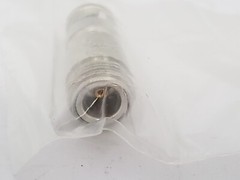 BNC CONNECTOR M55339/49-00349 MALE TO TYPE-N FEMALE ADAPTER (LOT OF 5) NIB