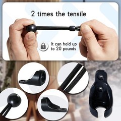 Indoor and Outdoor Sunshade Replacement Parts, Bungee kit and end Cover+2 Ext…