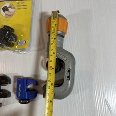 Lot of 8 different instruments,pipe cutters,Junior Tube Cutters, Husky, Gatco