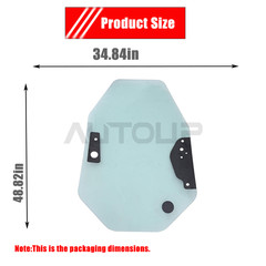 Front Door Glass 258-4071 2584071 For Caterpillar CAT Loader 246C 256C 262C 272C