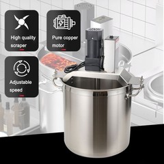 Electric Commercial Food Mixer Jam Stirring Frying Machine Multi Heating Machine