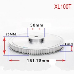 XL 10T-100T Timing Belt Pulley Synchronous Wheel Select Bore for 10mm Width Belt