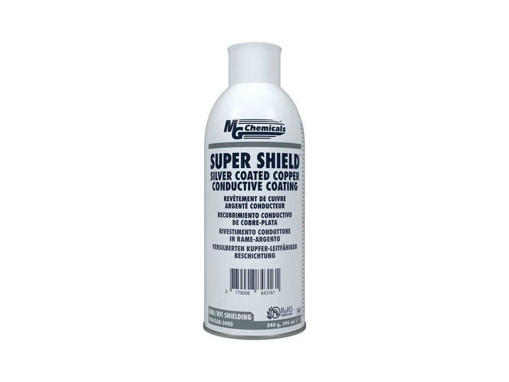 MG Chemicals 843AR-340G – Super Shield Conductive Paint, Silver-Coated Copper,