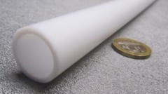 PTFE Teflon Straight Tube 3/4″ OD x 5/8″ ID x 1/16 Wall x 1 Foot Length