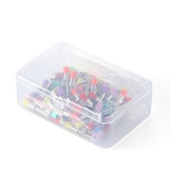 100Pc/P Mixed Color Nylon Latch Flat Polishing Polisher Prophy Bowl Dental Brush