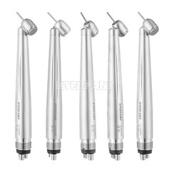 Dental 45° Degree LED Surgical High Speed Push Button Handpiece 4H E-generator