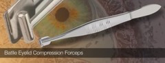 SS Meibomian b Gland Forceps b batlle expressor For Dry Eyes Ophthalmic Tweezers