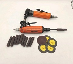 Dotco 10LF281-36 Right Angle Grinder 20,000 Rpms Collet Dotco 10L2500 Lot Of 2